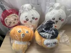 【新品未開封】ちいかわ 誕生日BIG ／カボチャBIG ぬいぐるみ5体
