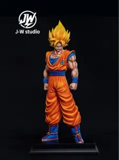ドラゴンボールガレージキット 超サイヤ人2孫悟飯 レジン スタチュー