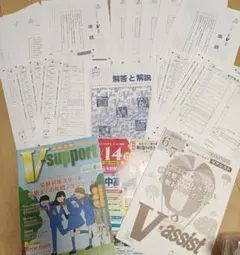 2025年度自校作成V模擬 10-1月 2025年度Vもぎ成績表広告に掲載された高校一般入試過去問の解答です