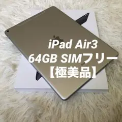 【早い者勝ち】iPad Air3 64GB SIMフリー 【すぐ発送】