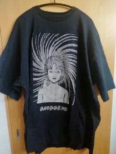 ザゼンボーイズ Tシャツ レディースS くらい マツリスタジオ 向井秀徳 黒 ザゼンボーイズ Tシャツ レディースS くらい マツリスタジオ 向井秀徳
