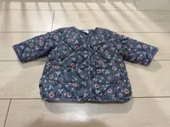 H&M 花柄キルティングアウター　サイズ68