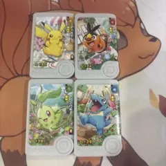 ポケモンフレンダ アートピック 4枚セット