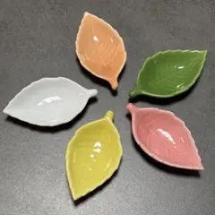 桂由美＊源窯・リーフ小皿・豆皿・5枚 - メルカリ