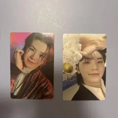 SEVENTEEN WOOZI トレカ 2枚セット