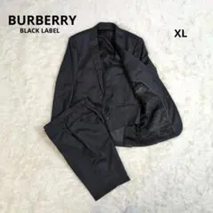 バーバリー　ブラックレーベル　スーツ　スリーピース　ベスト　ノバチェック　XL