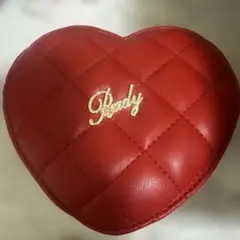Rady ハート型レッドポーチ