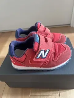 New Balance スニーカー レッド　14.5cm