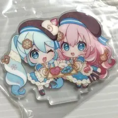 雪ミクあそーと ミク＆ルカ アクスタ