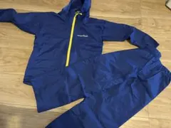 montbell レインウェア サイズ120 ブルー