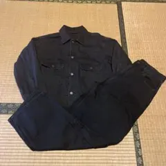 ユニクロ メンズ デニムセットアップ