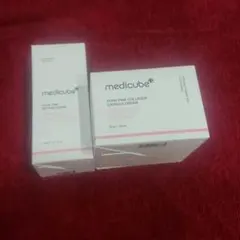 メディキューブ【新品未開封】ピンク美容液➕️PDRNピンクカプセルクリーム