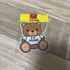 グアム クマのステッカー