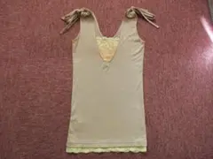 CECIL McBEE ノースリーブチュニック F ベージュ 美品