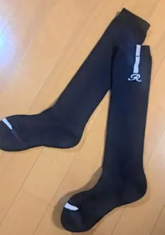 黒ハイソックス(JUN&ROPE)