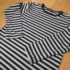 ボーダー長袖Tシャツ