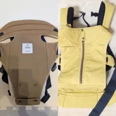 キューズベリー 抱っこ紐 カーキ - メルカリ