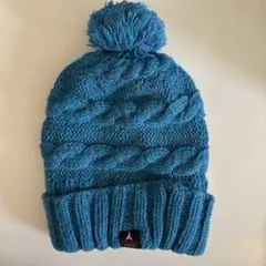 ATOMIC スキーニット帽 青