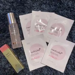 【medicube】ピンクゼリーセラムミスト トナーパッド 5枚 おまけ付き