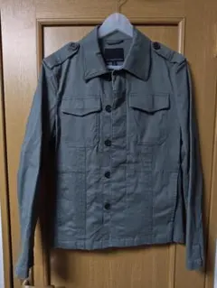 BANANA REPUBLIC ミリタリージャケット Sサイズ カーキ