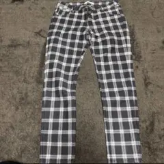 Lサイズ チェック柄 カジュアルパンツ