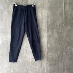 a0533【ユニクロ】ウルトラストレッチアクティブアンクルパンツ (S) 紺