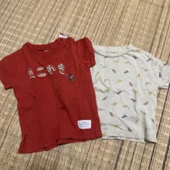 MPS90cmロンT プリントTシャツ長袖Tシャツキッズ ロングスリーブT 