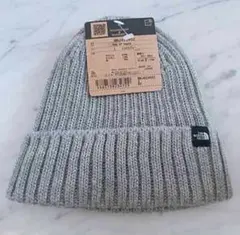 新品未使用 THE NORTH FACE ニット帽子 キッズ ミックスグレー