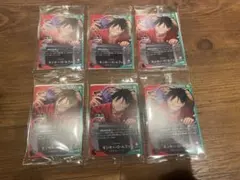 一番くじ　ワンピース　ルフィカード　6枚セット 新品未開封 おまけG賞シャンクス