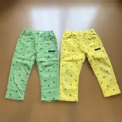 キッズ パンツ 2枚セット 110cmのサムネイル