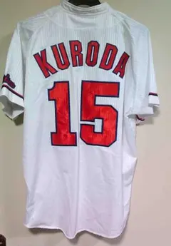 新品 未開封】広島カープ CARP 黒田引退記念イベントユニフォーム L
