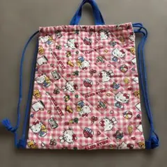 キティちゃん　キルトナップザックのサムネイル