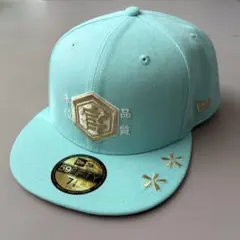 NEW ERA キンミヤ焼酎 限定コラボキャップ 59FIFTY ブルーティント