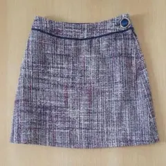 NATURAL BEAUTY　チェックスカート