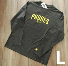 MLB パドレス　San Diego Padres 長袖Tシャツ　 L　ロンTのサムネイル