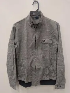 Fred Perry チェック柄 ジップアップジャケット