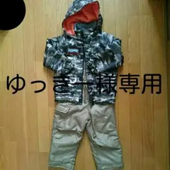 ゆっきー様専用 キッズ スノーウェア 上下セット サイズ100㎝