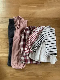 キッズ服 女の子5点セット 90-100