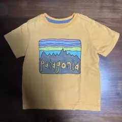 【引っ越し間近のためセール中】パタゴニア　6-12M オレンジカラー　Tシャツ