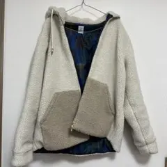 graniph フリースジャケット L アイボリー