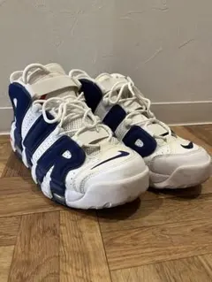 Nike Air More Uptempo ホワイト/ロイヤルブルー