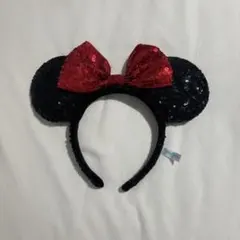 ディズニー ミニー カチューシャ スパンコール