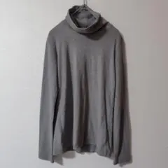 UNIQLO ユニクロ ヒートテック タートルネック グレー M 冬