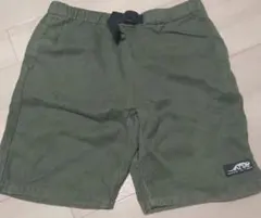 WILDTHINGSワイルドシングス ヘンプ ショートパンツ　グリーンのサムネイル