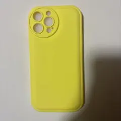 iPhone13pro Max用ケース イエロー
