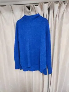 セーター レディース ブルー