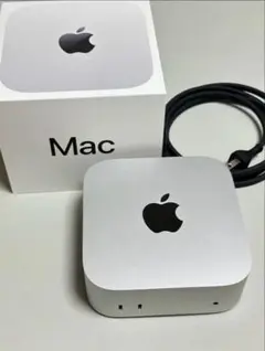 macmini M4 メモリ16GB ストレージ256GB 極美品 アップル、ぎゅっと小さくなった新「Mac mini」発表--M4と16GB