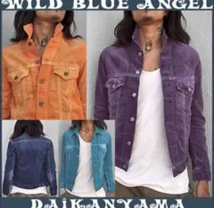 LED RECHWE アシッドカラーコーデュロイジャケット