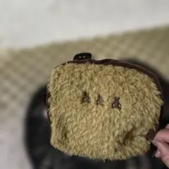 ★新品★ボア素材ポーチ ★