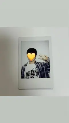 EVNNE パクジフ サイン入りポロライド サインポラ